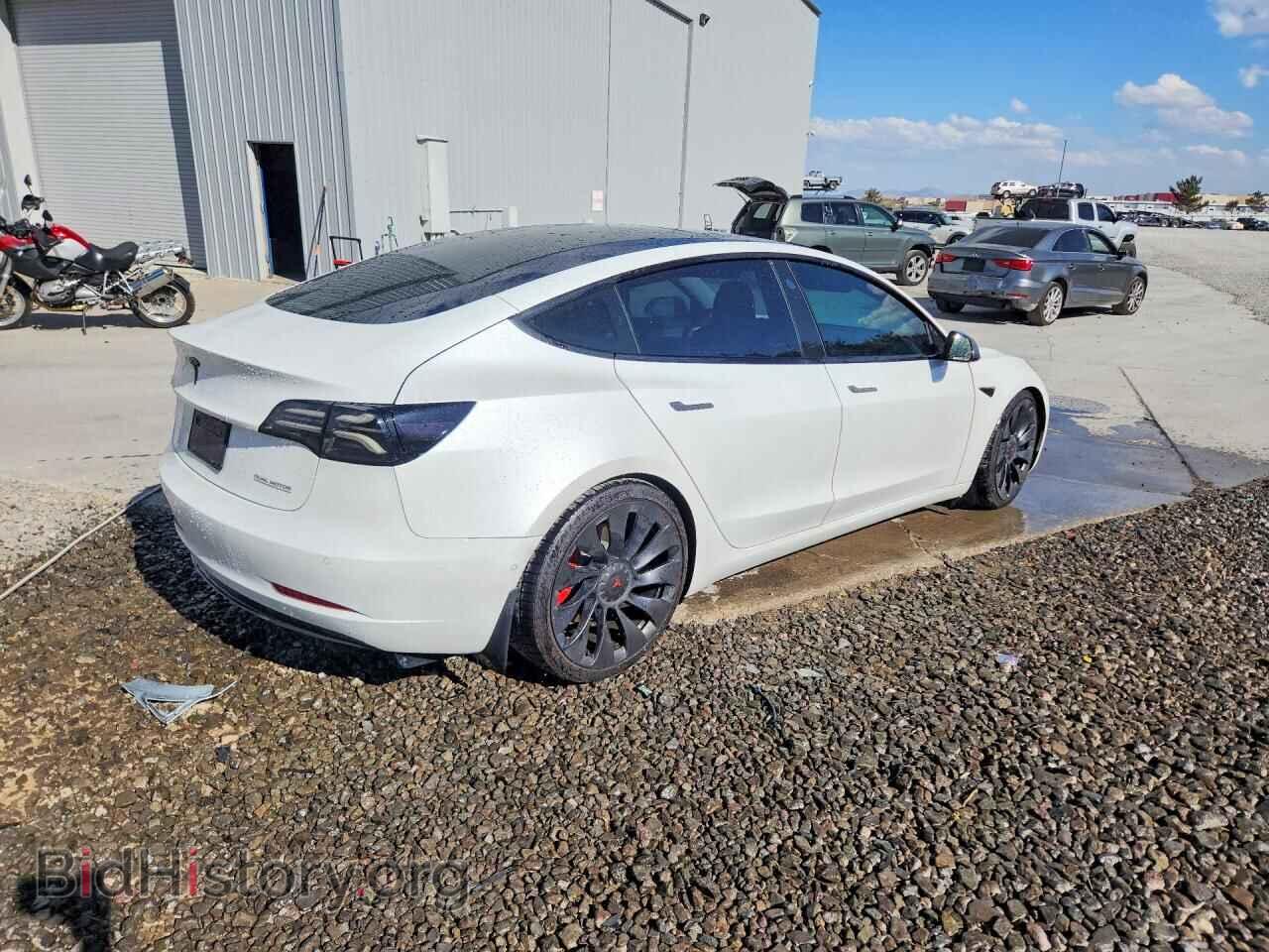 2022 TESLA MODEL 3 - VIN: 5YJ3E1EC6NF295380 - Фото 3