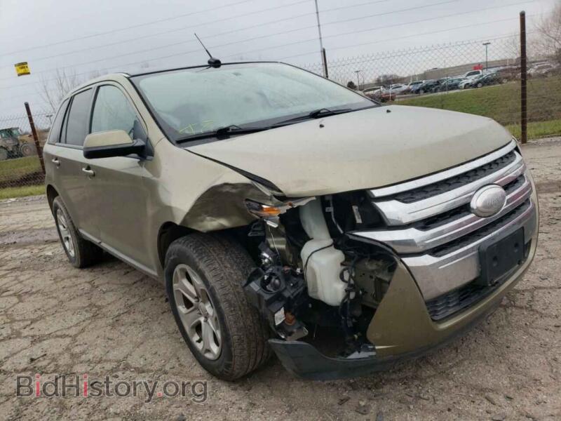 2012 Ford EDGE Edge SEL (VIN 2FMDK3JC1CBA37711) — фото 1 из 10, Copart, повреждение: передняя часть