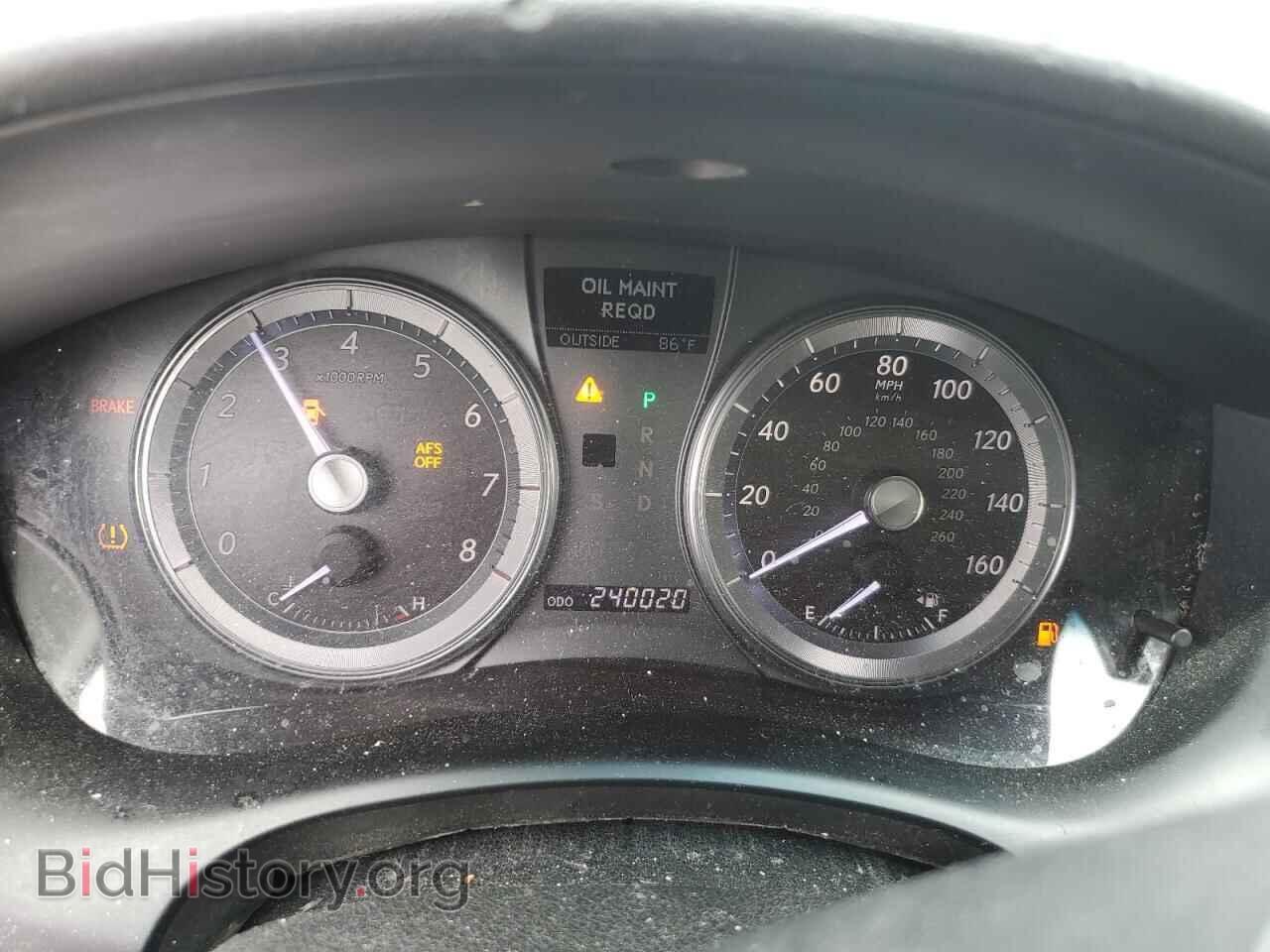 2011 LEXUS ES350 - VIN: JTHBK1EG0B2448307 - Фото 9
