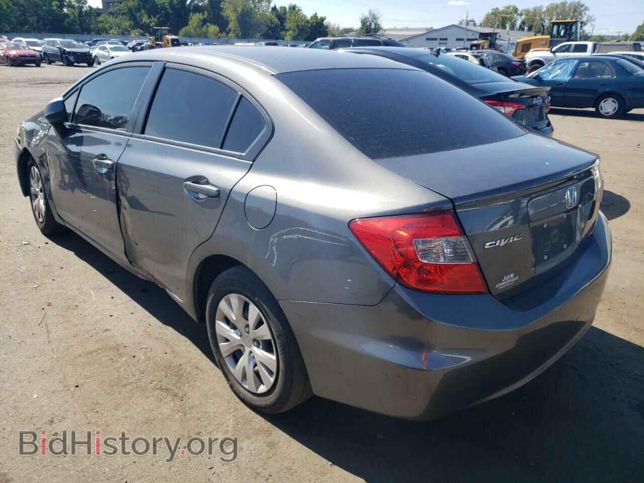 2012 HONDA CIVIC - VIN: 2HGFB2E51CH506975 - Photo 2