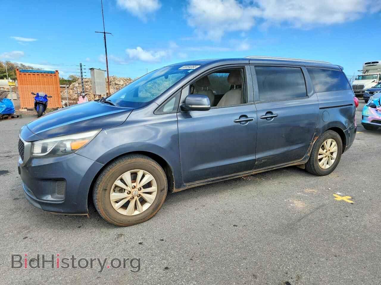 Фотография KNDMB5C19G6202467 - KIA SEDONA 2016