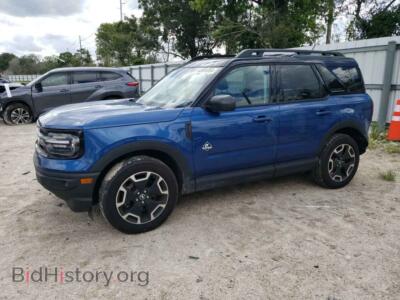 2023 Ford BRONCO Outer Banks, синий — VIN 3FMCR9C69PRD96779, Copart