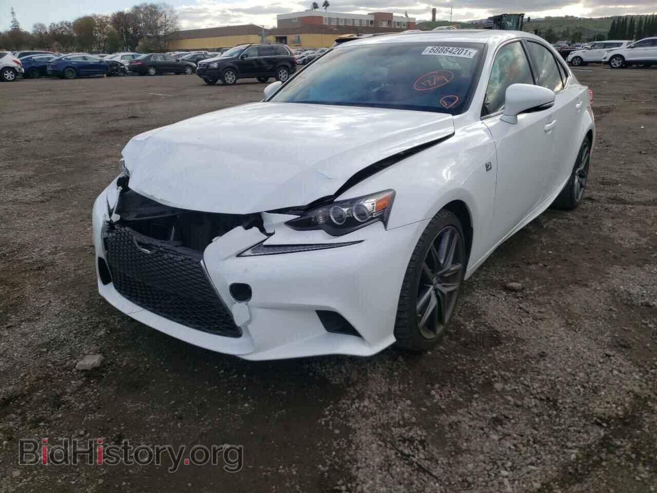 2016 LEXUS IS - VIN: JTHBA1D29G5029936 - Фото 2