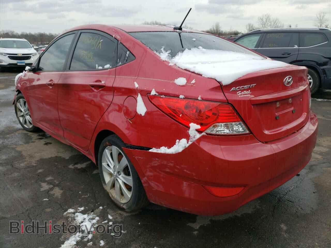 2014 HYUNDAI ACCENT - VIN: KMHCU4AE7EU618575 - Фото 3