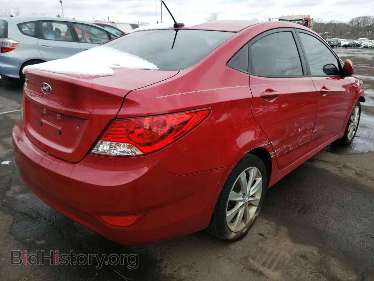 2014 HYUNDAI ACCENT - VIN: KMHCU4AE7EU618575 - Фото 4
