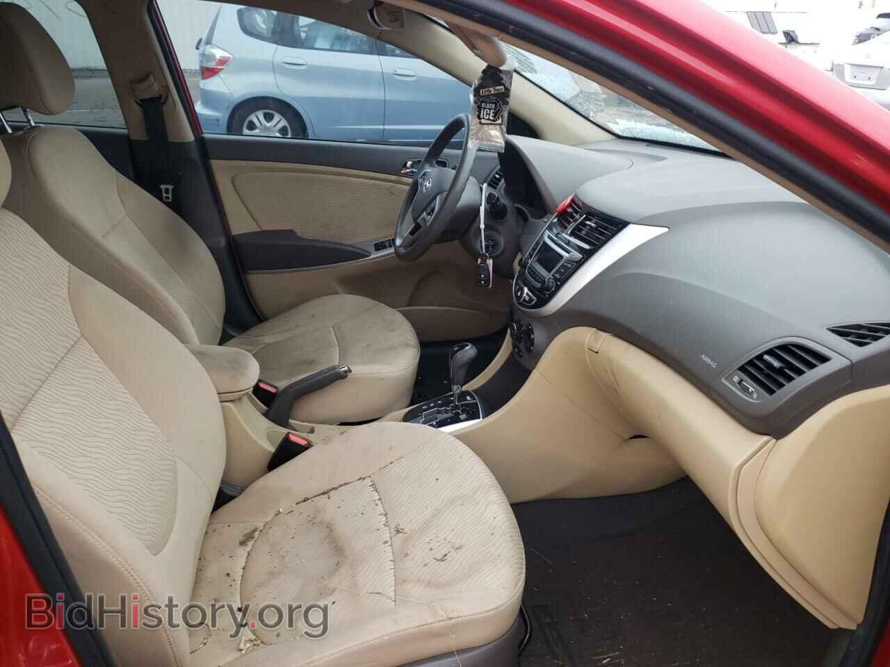 2014 HYUNDAI ACCENT - VIN: KMHCU4AE7EU618575 - Фото 5
