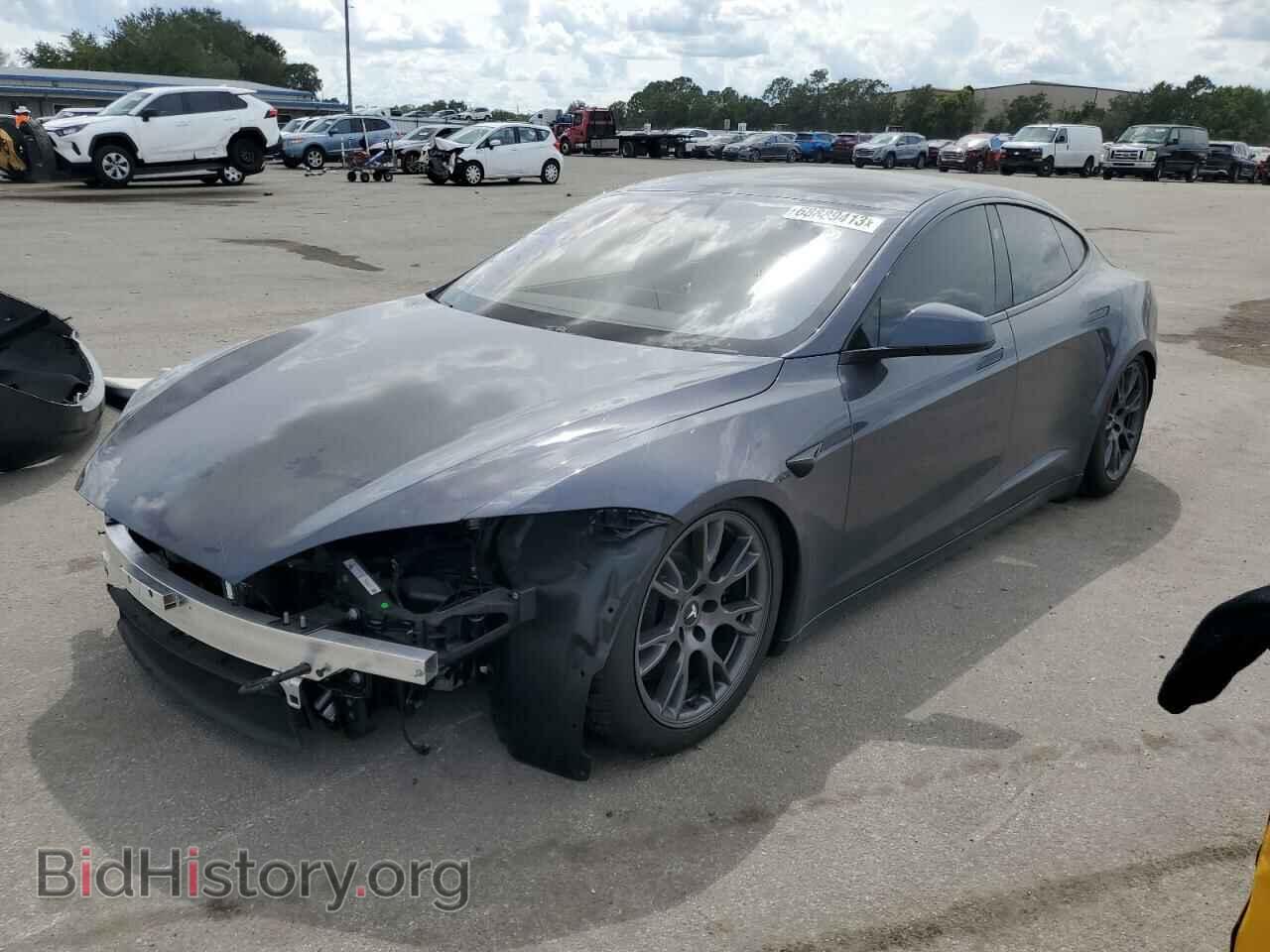 Photo 5YJSA1E55NF486166 - TESLA MODEL S 2022