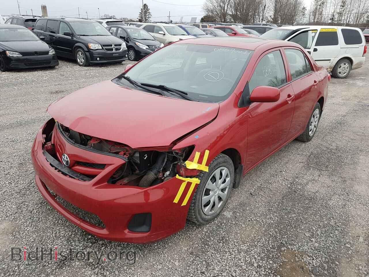 2013 TOYOTA COROLLA - VIN: 2T1BU4EE9DC074540 - Фото 2
