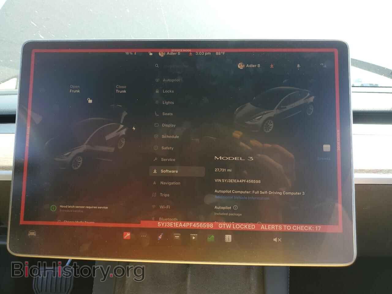 2023 TESLA MODEL 3 - VIN: 5YJ3E1EA4PF456598 - Фото 9