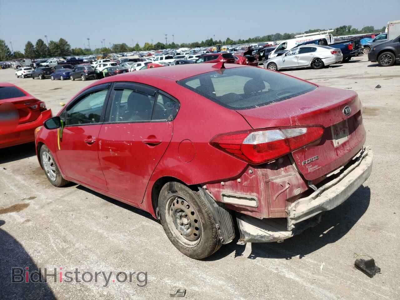 2016 KIA FORTE - VIN: KNAFK4A62G5601502 - Фото 2