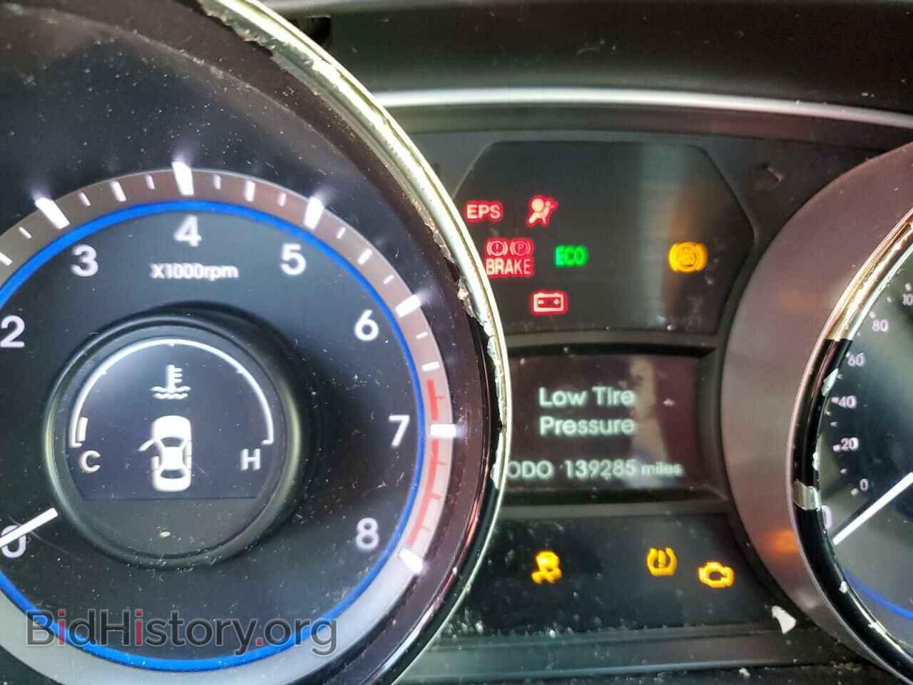 2013 HYUNDAI SONATA - VIN: 5NPEB4AC6DH565622 - Фото 9