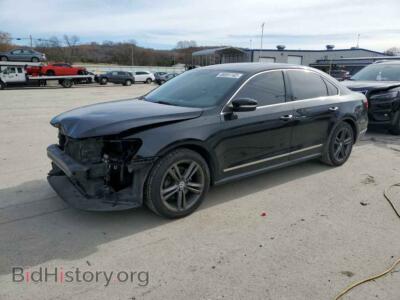 2014 Volkswagen PASSAT PASSAT SEL, black — VIN 1VWCN7A3XEC099297, Copart