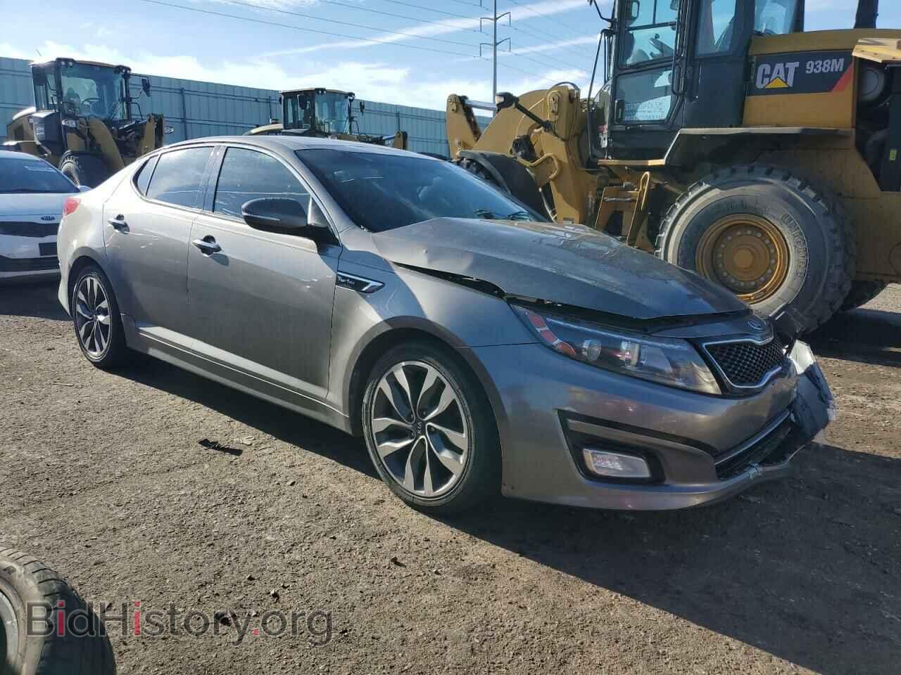 2015 KIA OPTIMA - VIN: 5XXGR4A60FG372623 - Фото 4