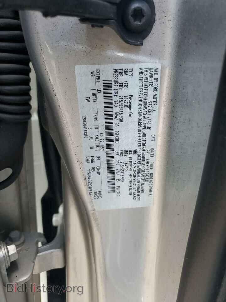 2013 FORD FOCUS - VIN: 1FADP3F29DL314862 - Фото 12
