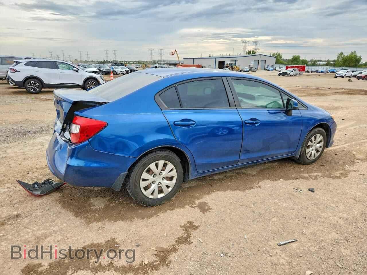 2012 HONDA CIVIC - VIN: 2HGFB2F59CH581597 - Фото 3