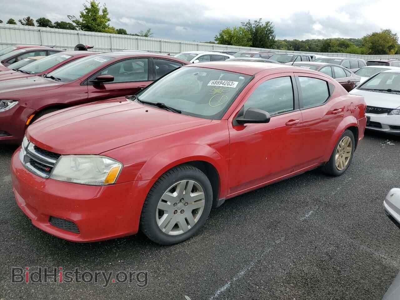 Фотография 1C3CDZAB2CN286788 - DODGE AVENGER 2012