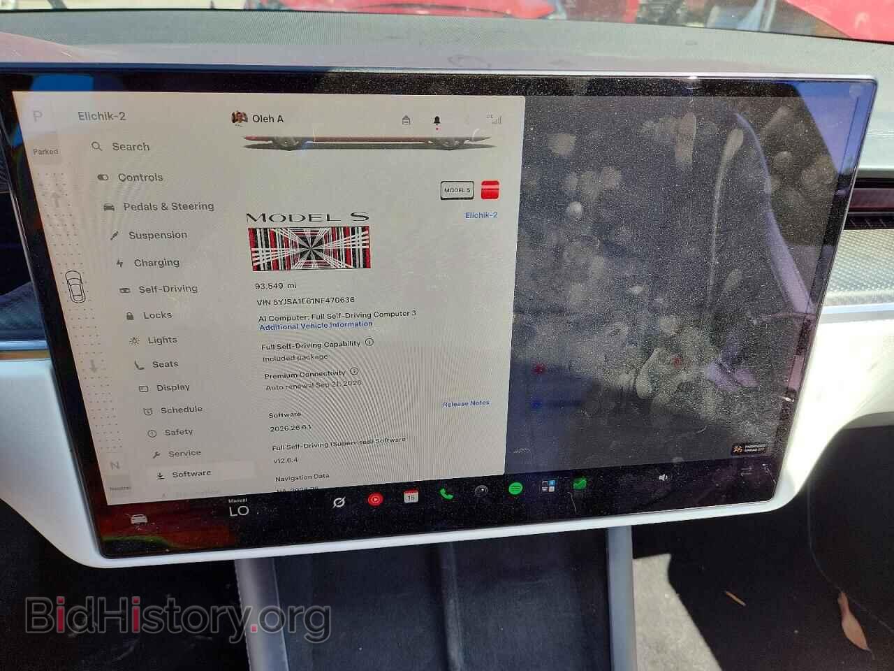 2022 TESLA MODEL S - VIN: 5YJSA1E61NF470636 - Photo 9