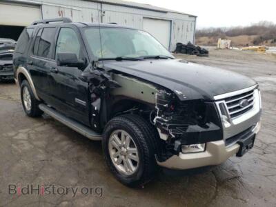 2008 Ford EXPLORER Explorer E, черный — VIN 1FMEU74E98UB19643, Copart