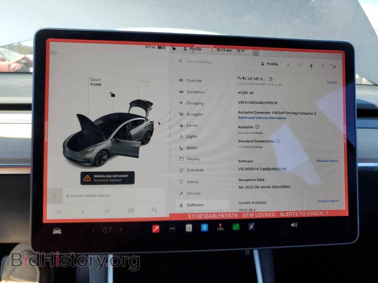 2020 TESLA MODEL 3 - VIN: 5YJ3E1EA6LF611579 - Фото 9