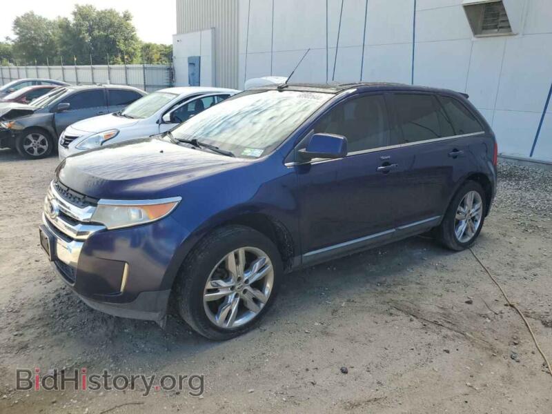 2011 Ford EDGE Limited (VIN 2FMDK3KC1BBA52075) — photo 1 of 13, Copart, damage: rear end
