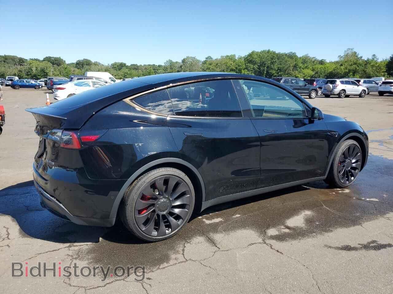 2022 TESLA MODEL Y - VIN: 7SAYGDEFXNF387980 - Фото 3