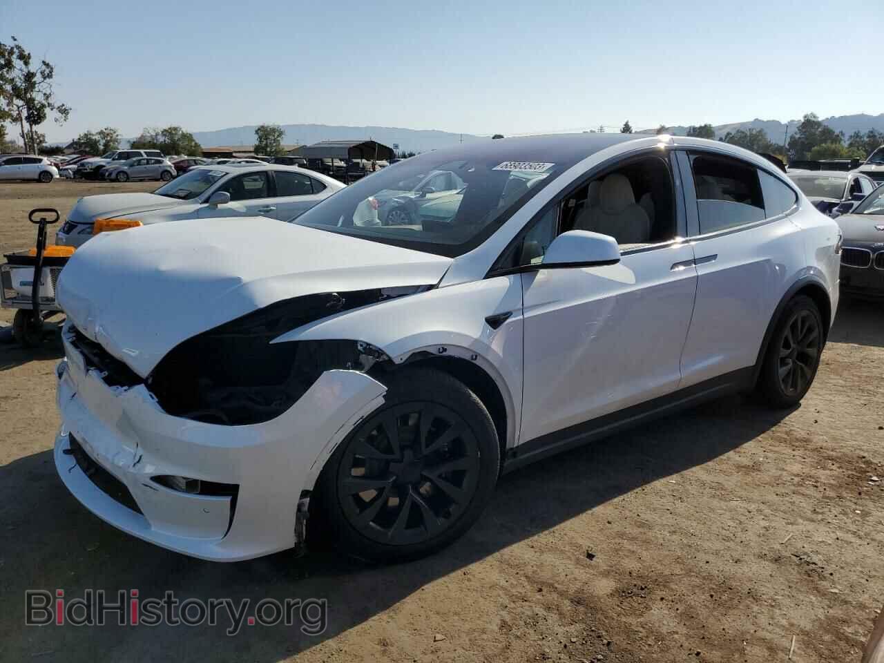 Photo 7SAXCDE55NF336983 - TESLA MODEL X 2022