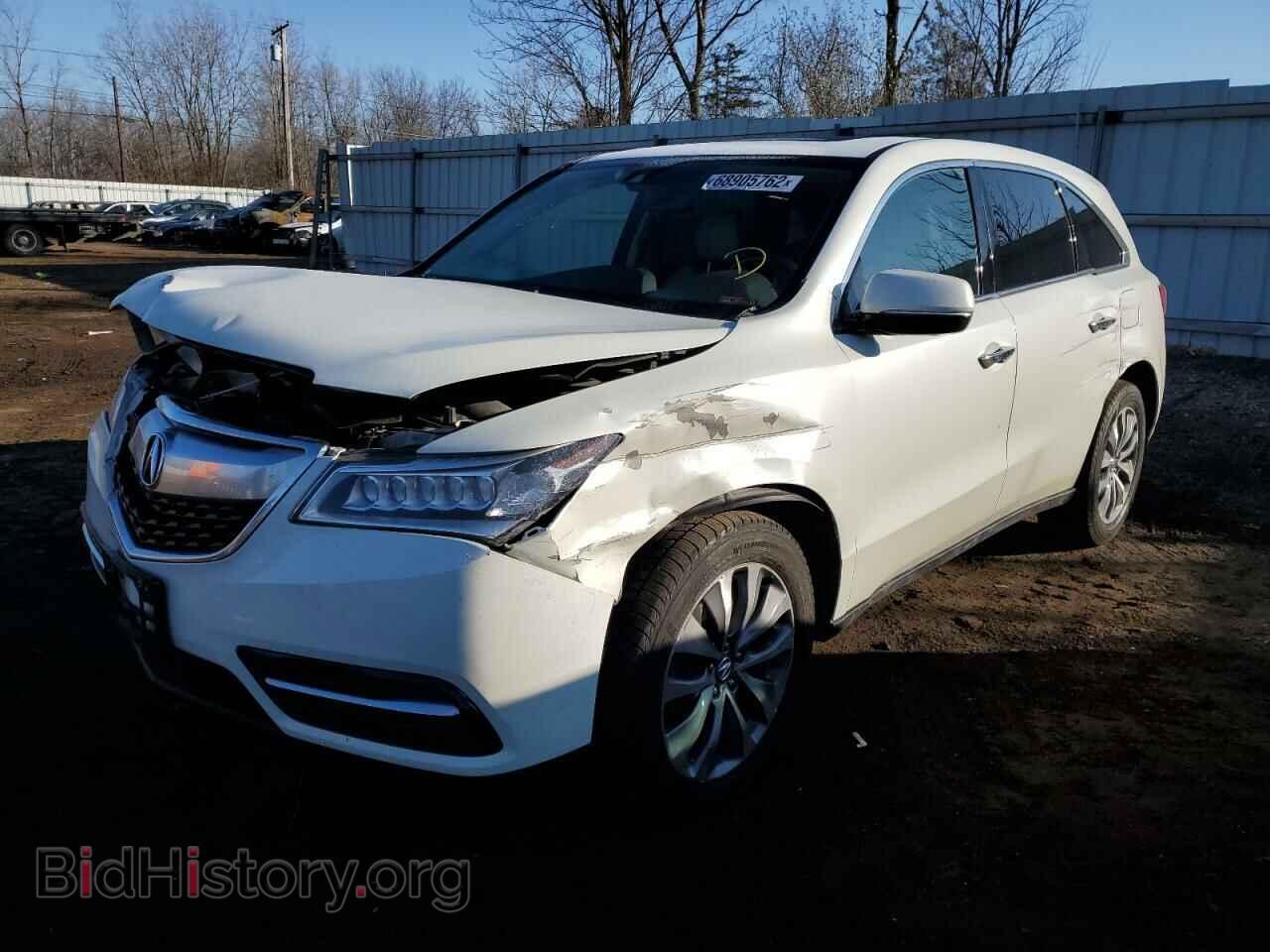 Фотография 5FRYD4H46FB011549 - ACURA MDX 2015