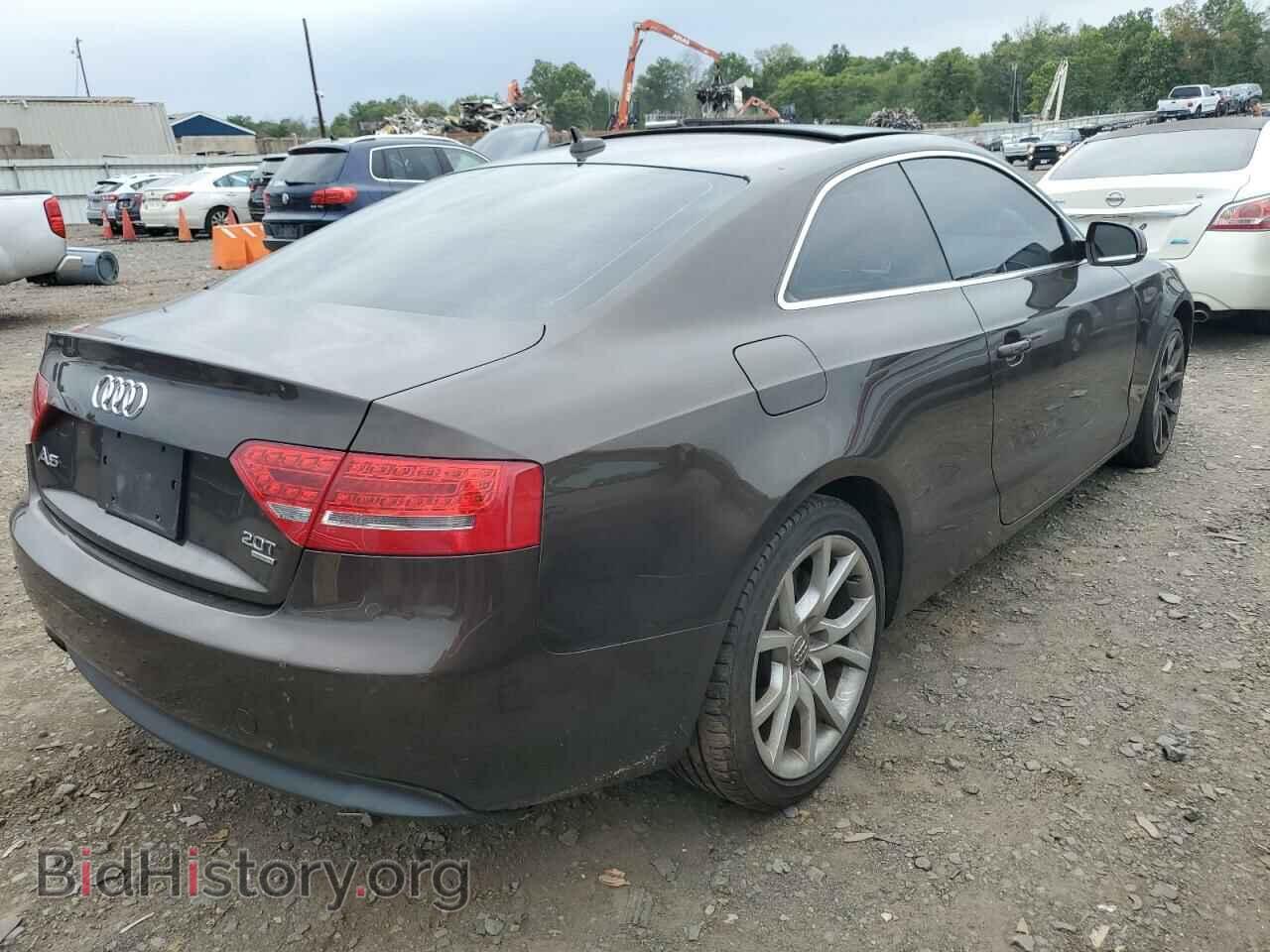 2012 AUDI A5 - VIN: WAULFAFR0CA035415 - Фото 3