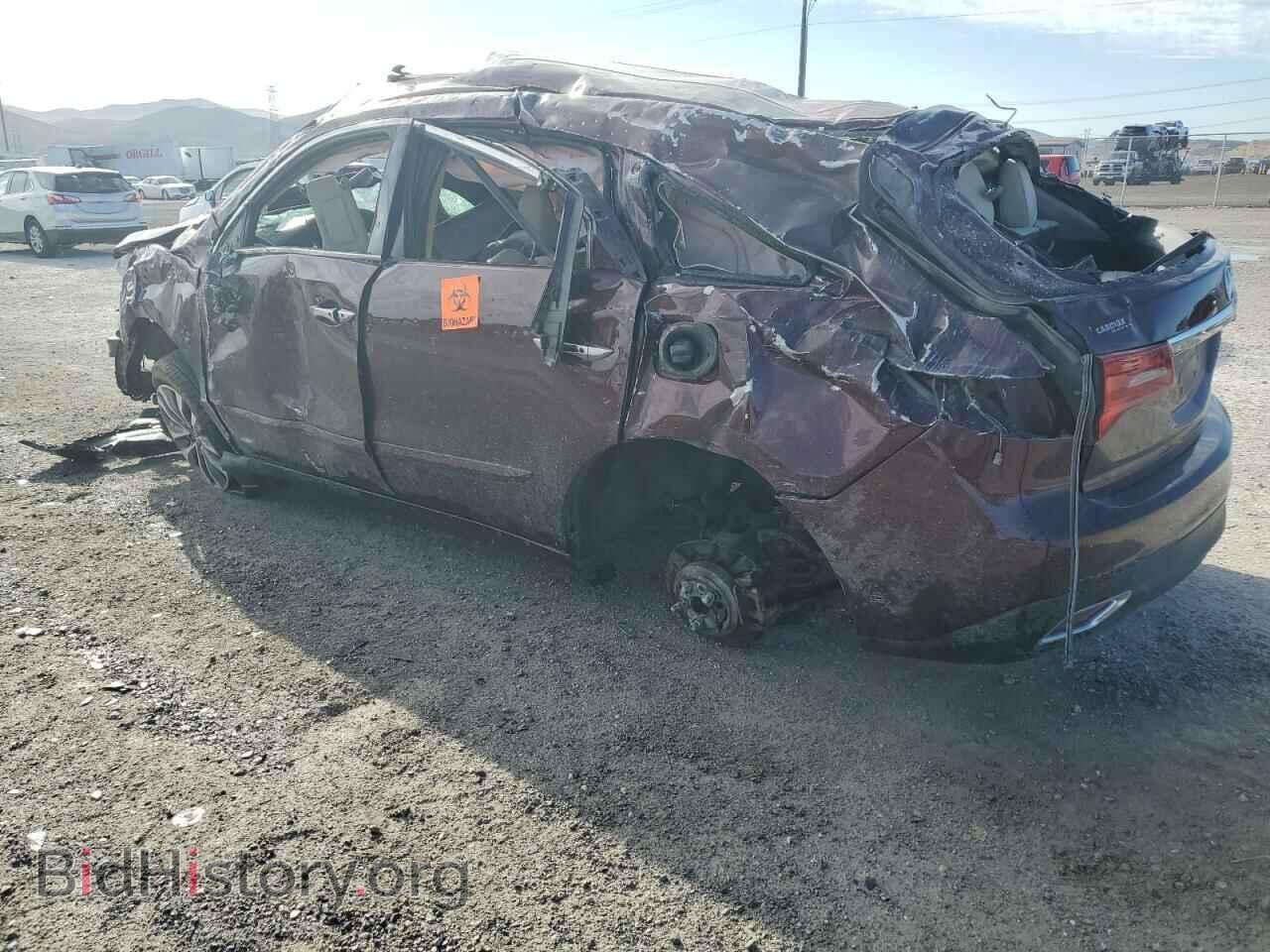 2014 ACURA MDX - VIN: 5FRYD3H43EB008357 - Фото 2