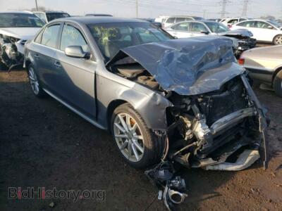 2014 Audi A4 A4 Premium, темно-серый — VIN WAUFFAFL2EA055919, Copart