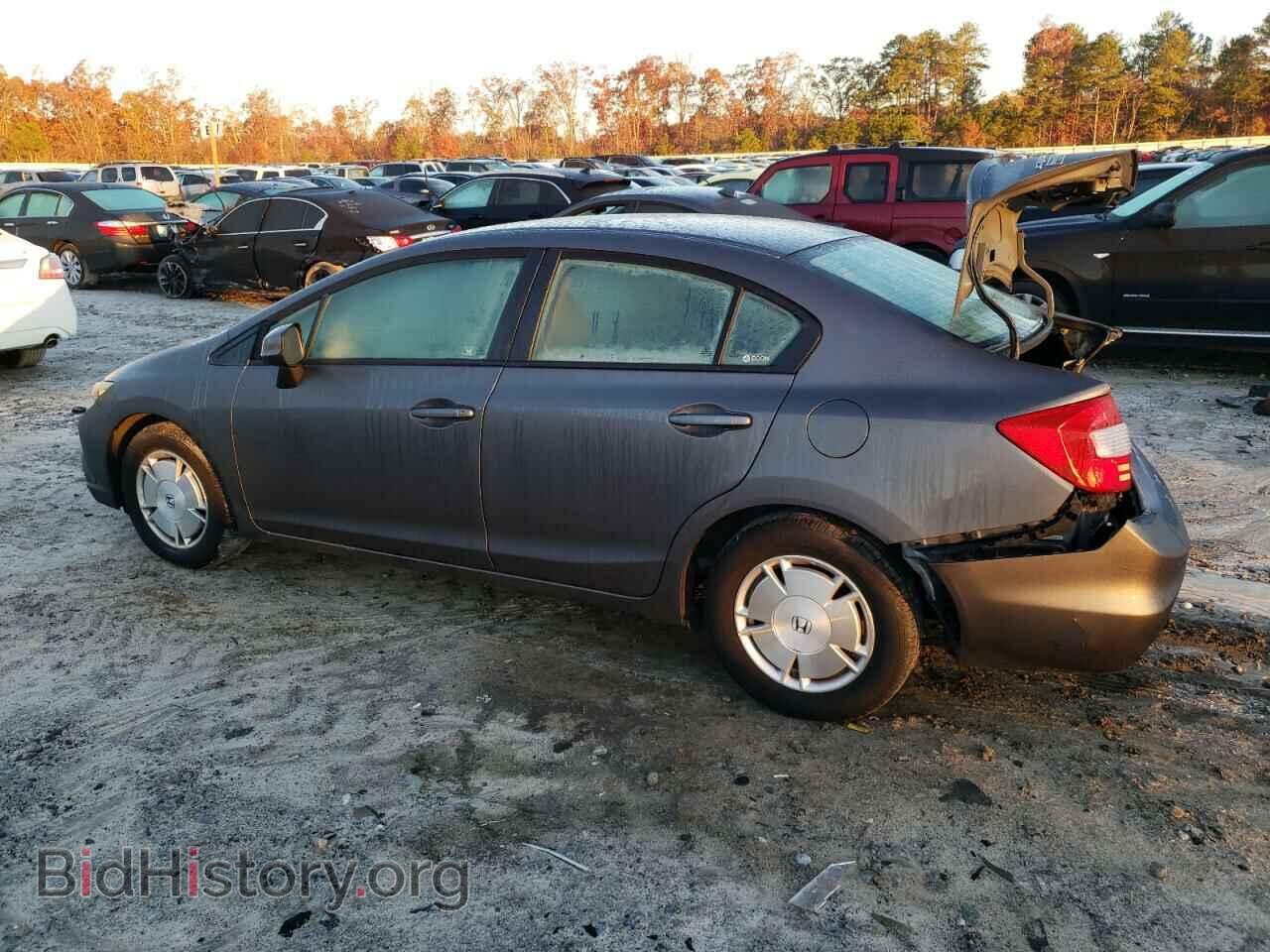 2012 HONDA CIVIC - VIN: 2HGFB2F67CH332045 - Фото 2