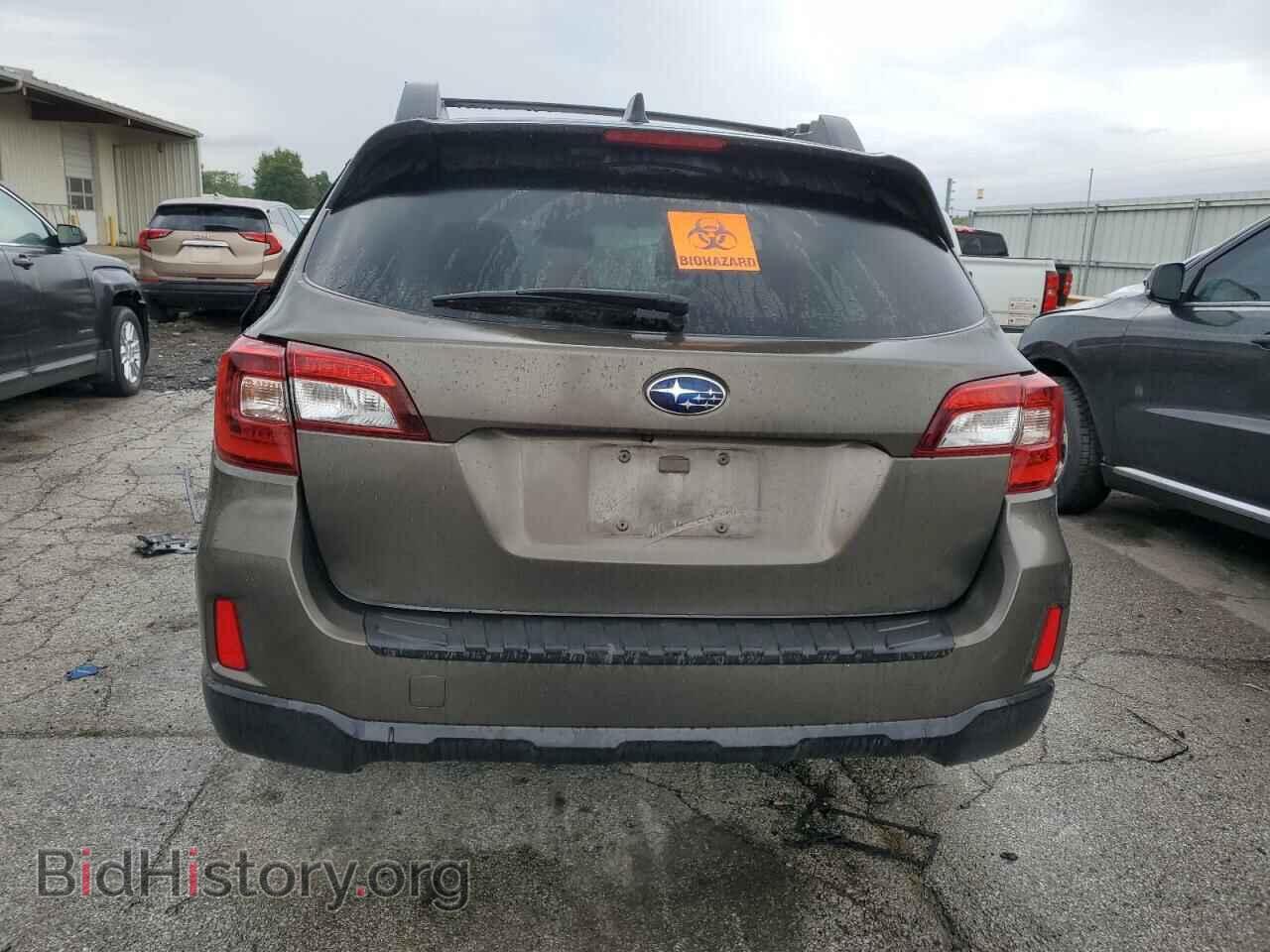 2016 SUBARU OUTBACK - VIN: 4S4BSBLC0G3220909 - Фото 6