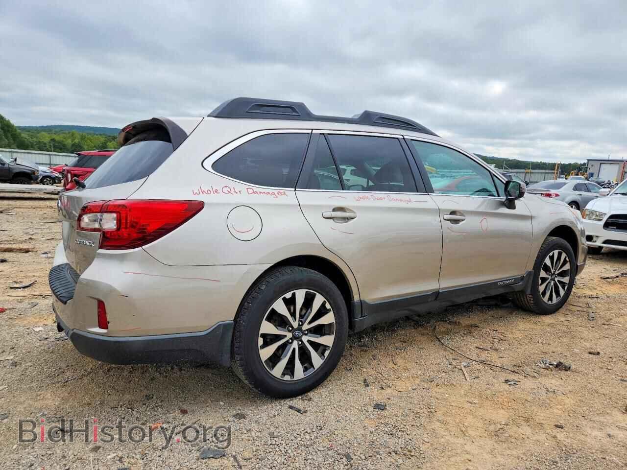 2015 SUBARU OUTBACK - VIN: 4S4BSBNC8F3351694 - Фото 3