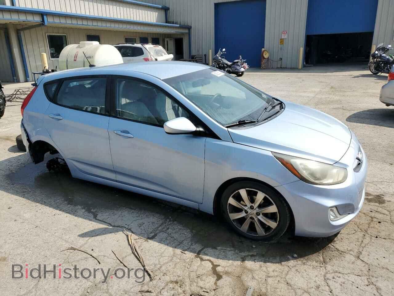 2012 HYUNDAI ACCENT - VIN: KMHCU5AEXCU053029 - Фото 4