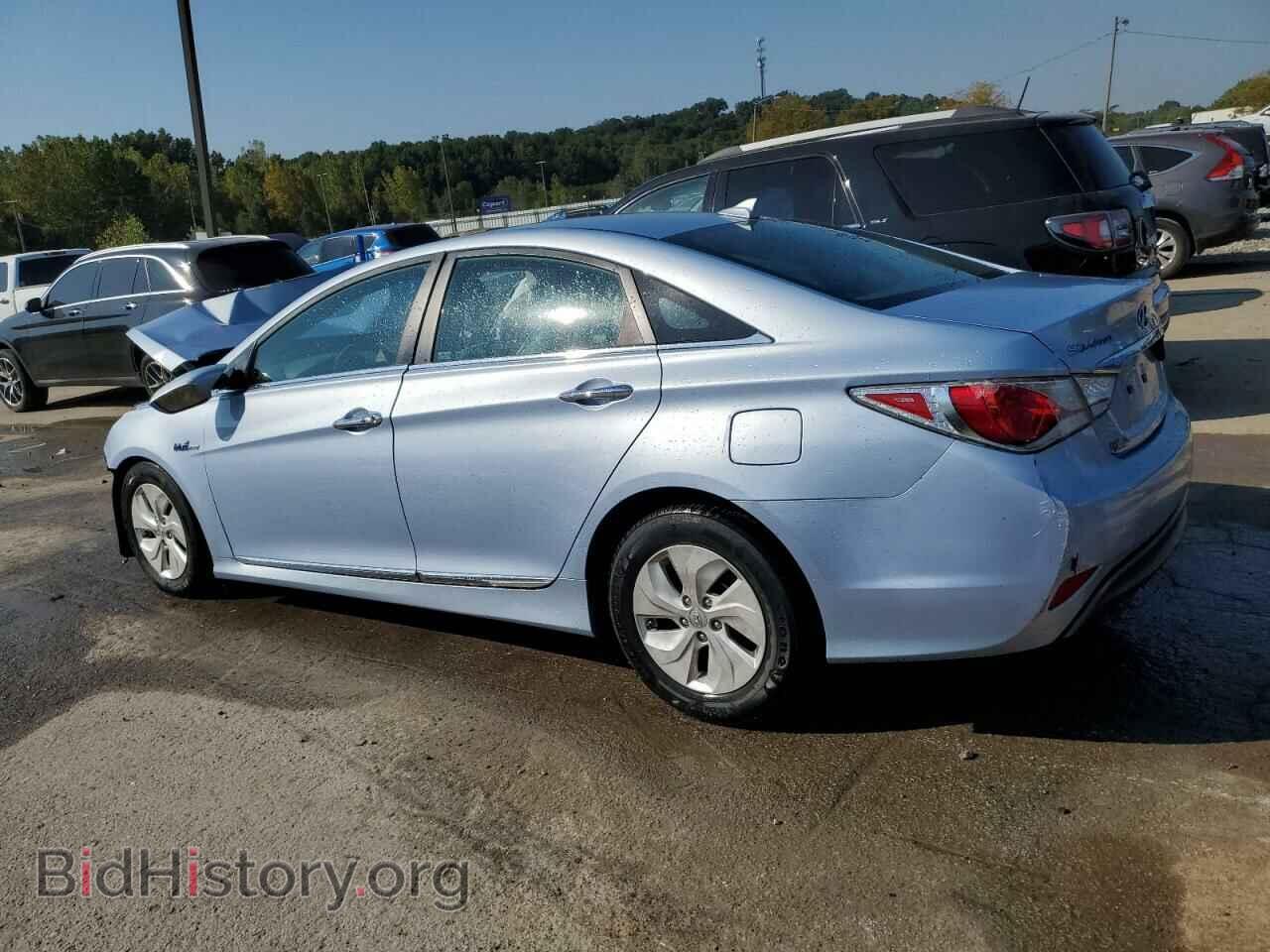 2014 HYUNDAI SONATA - VIN: KMHEC4A40EA116785 - Фото 2