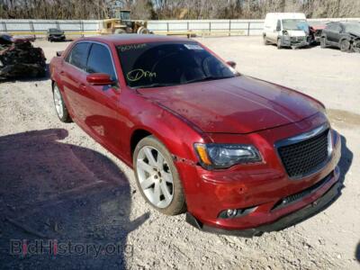 2012 Chrysler 300 300 SRT-8, красный — VIN 2C3CCAFJ4CH801609, Copart