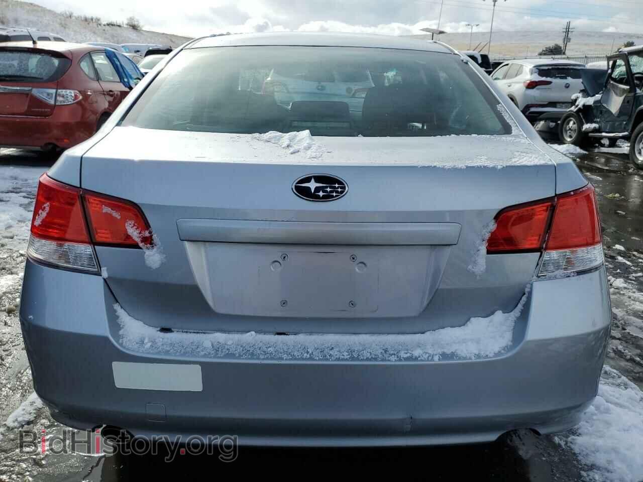2012 SUBARU LEGACY - VIN: 4S3BMBC65C3029800 - Фото 6