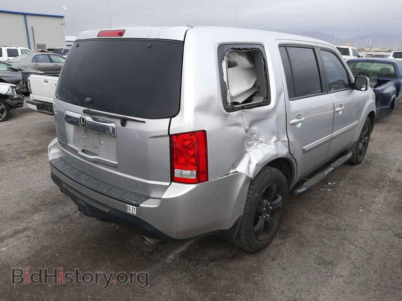 2012 HONDA PILOT - VIN: 5FNYF3H44CB021725 - Фото 4