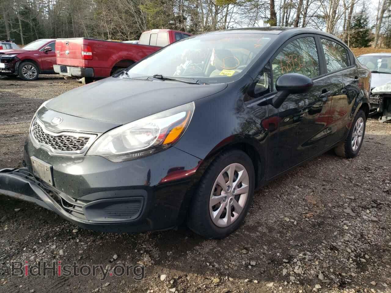 2013 KIA RIO - VIN: KNADN4A3XD6222600 - Фото 2