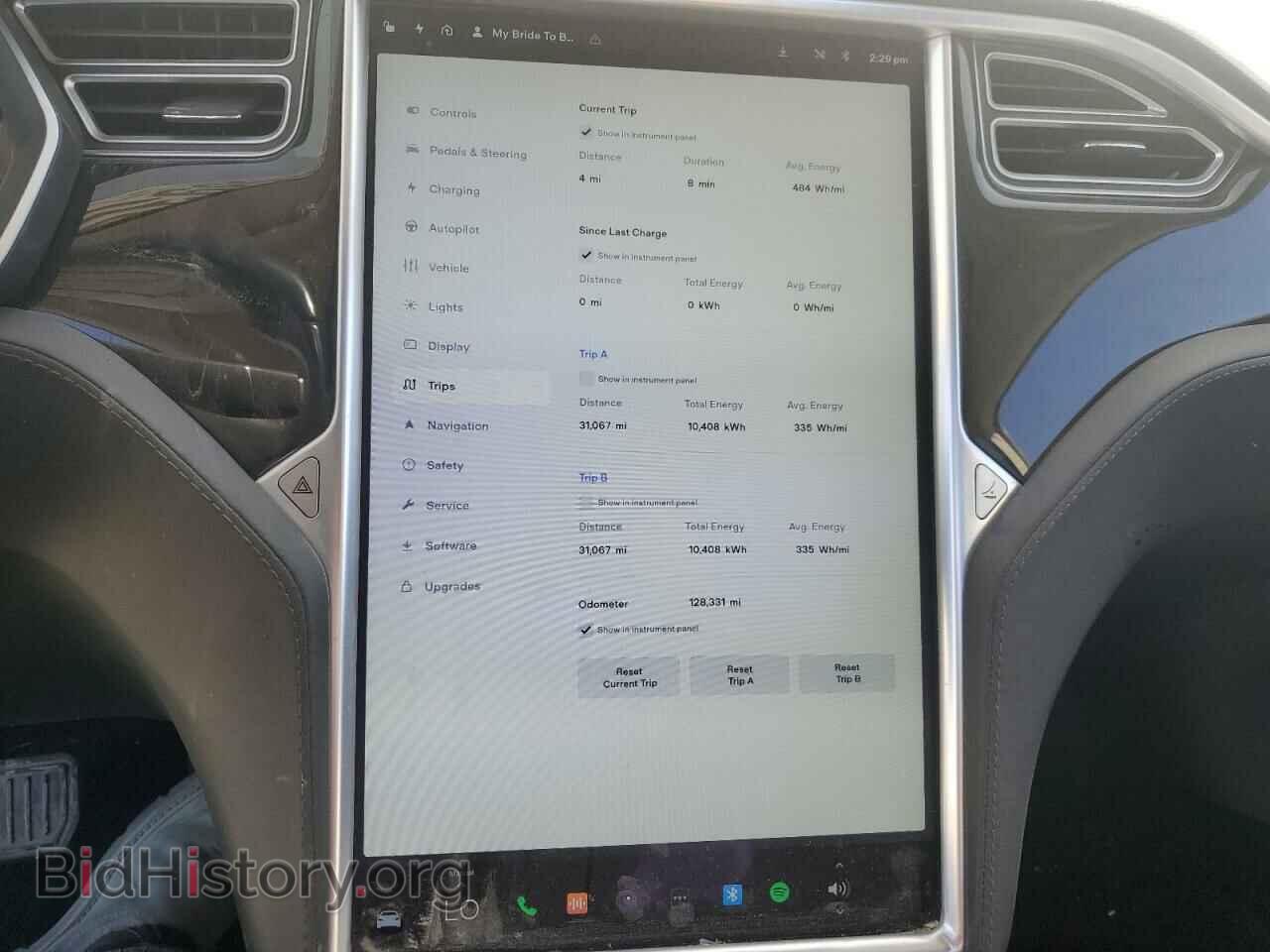2015 TESLA MODEL S - VIN: 5YJSA1E1XFF115731 - Photo 9