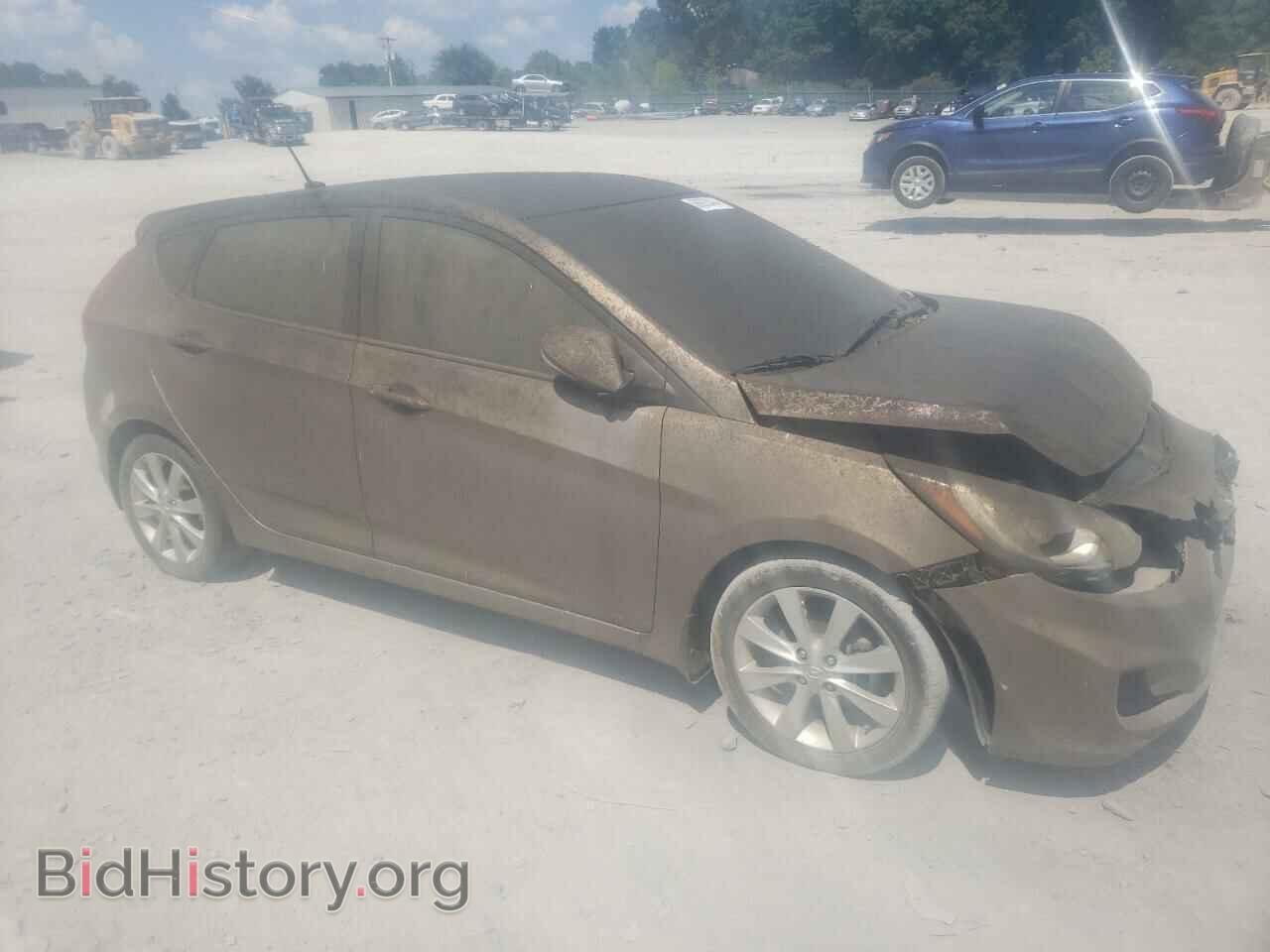 2013 HYUNDAI ACCENT - VIN: KMHCU5AE7DU078309 - Фото 4