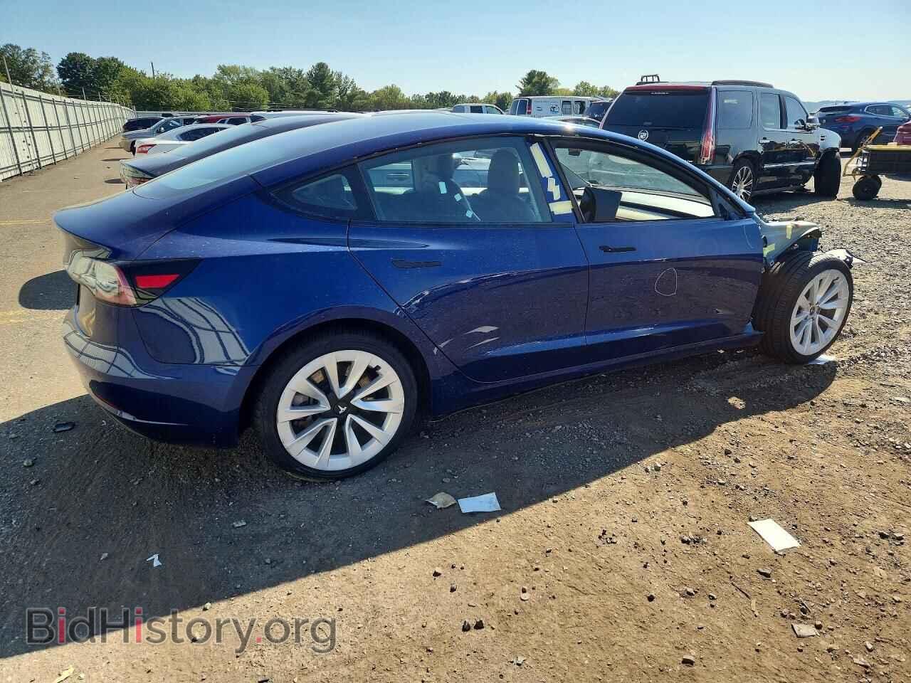 2022 TESLA MODEL 3 - VIN: 5YJ3E1EA1NF190843 - Фото 3
