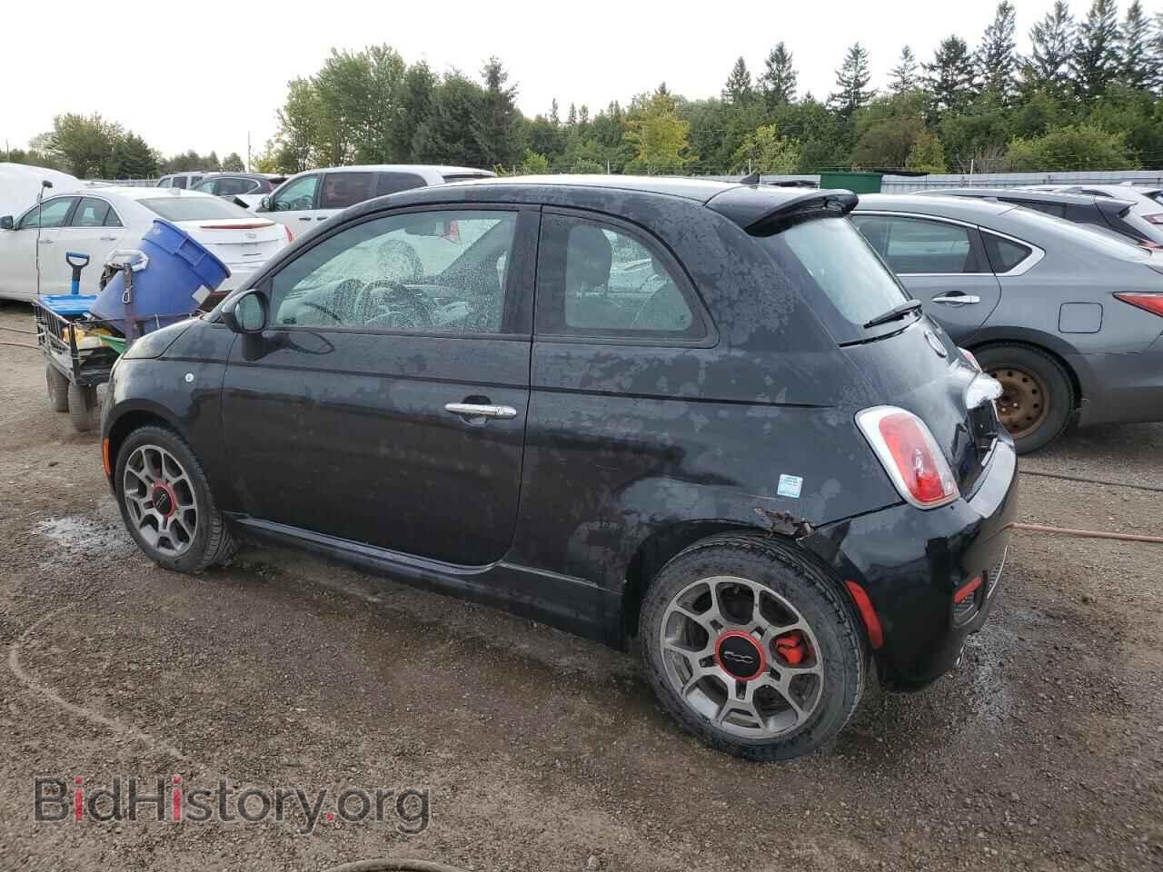 2012 FIAT 500 - VIN: 3C3CFFBR7CT303556 - Фото 2