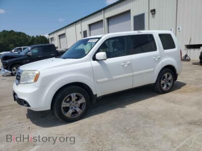 2013 Honda PILOT EXL, белый — VIN 5FNYF3H51DB002995, Copart