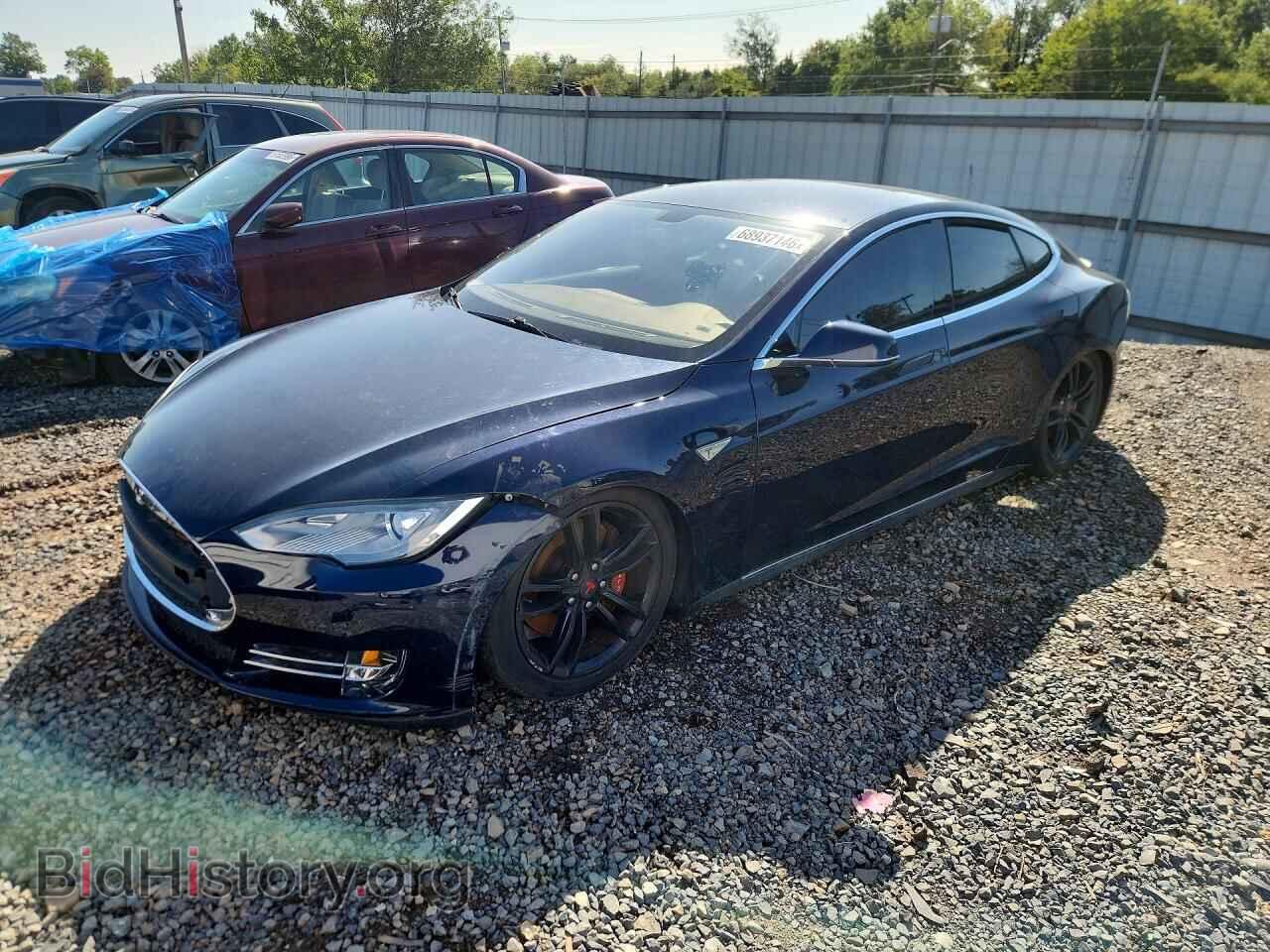 Фотография 5YJSA1H13EFP42409 - TESLA MODEL S 2014