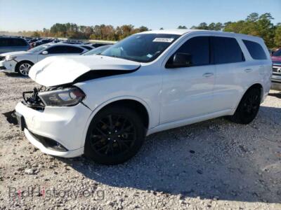 2016 Dodge DURANGO Durango SX, white — VIN 1C4RDHAG9GC330895, Copart