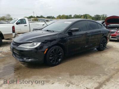 2015 Chrysler 200 S, черный — VIN 1C3CCCBB8FN727200, Copart