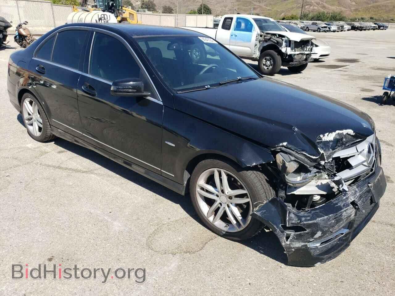 2012 MERCEDES-BENZ C-CLASS - VIN: WDDGF4HB0CA657704 - Фото 4