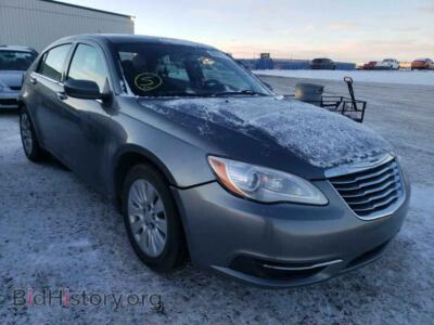 2013 Chrysler 200 200 LX, серый — VIN 1C3CCBAB1DN668192, Copart