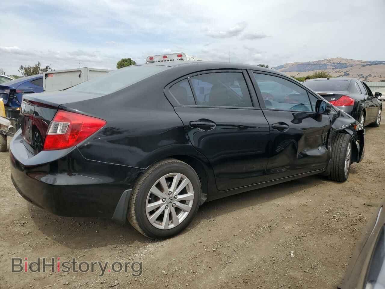 2012 HONDA CIVIC - VIN: 2HGFB2F95CH590834 - Photo 3